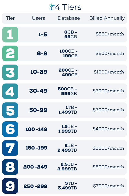 O4 Pricing Tiers